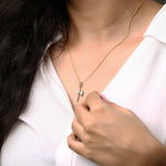 Load image into Gallery viewer, The Dainty Cleaver Pendant.
