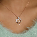 Load image into Gallery viewer, The Tethered Heart Pendant - Vero India

