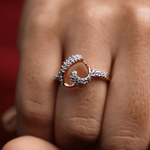 Load image into Gallery viewer, The Dazzling Heart Ring.
