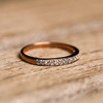 Load image into Gallery viewer, Half Eternity Band.
